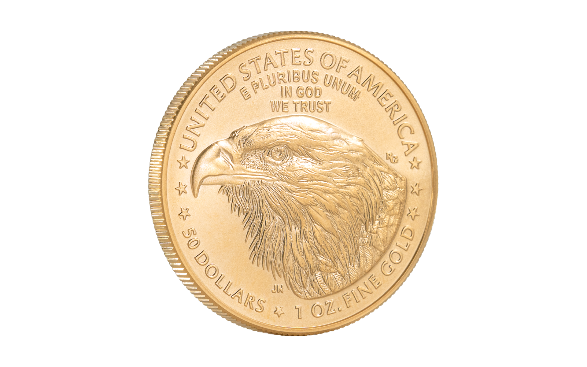 1 Unze (oz) Gold American Eagle Jahrgang 2024