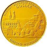 100-Euro-Goldmünze 2008 "UNESCO Welterbe – Altstadt Bergwerk Rammelsberg in Goslar"