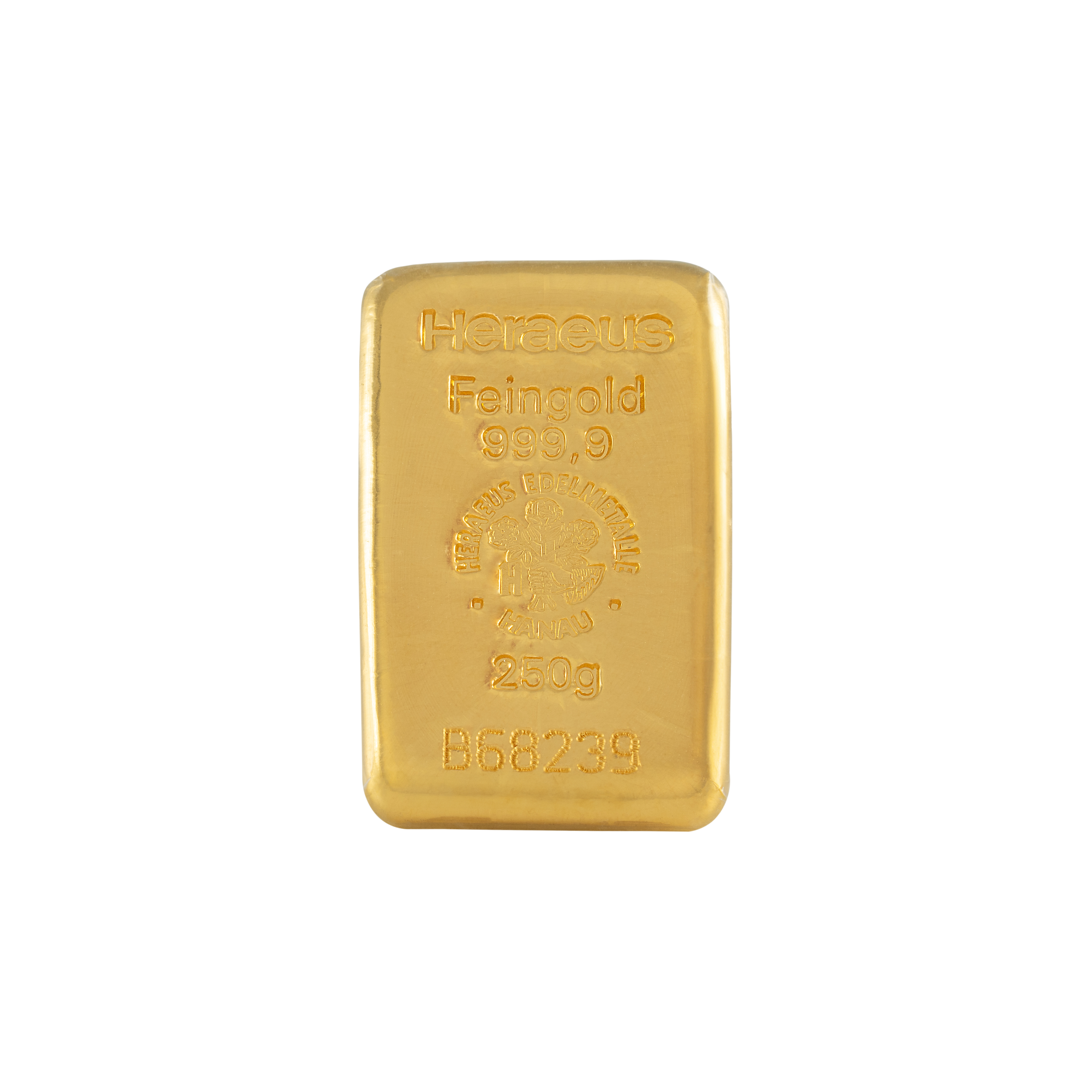 250 g  Goldbarren Resaleware verschiedene Hersteller